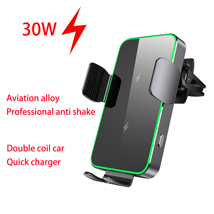 Wireless Car Charger Mount Fast Charging - Qi2 Kablosuz Şarj Cihazı Araç Telefon