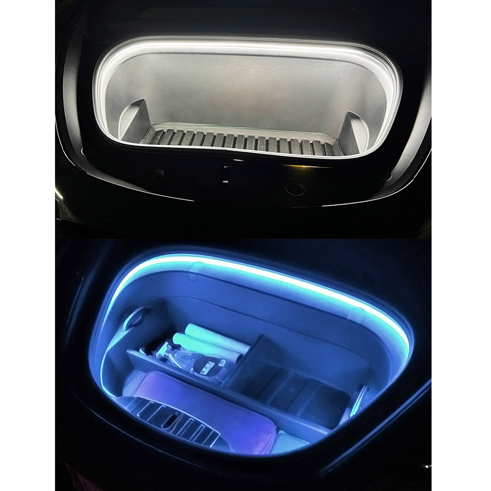 Led Ambient Interior Car Lights App Control - Tesla Modeli için 3Y S X