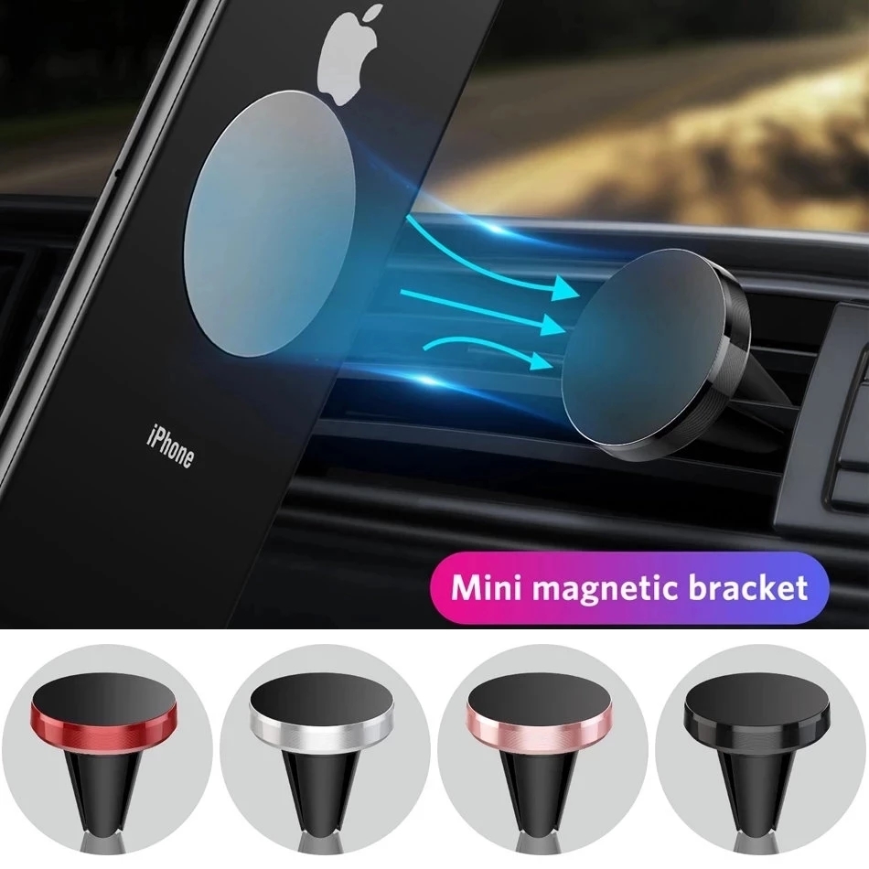 Magnetic Phone Holder For Car Vent - Araç İçi Telefon Tutucu Manyetik Evrensel