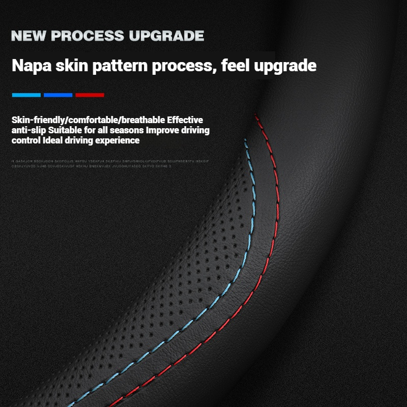 Deri Nefes Araba direksiyon kı - Car Steering Wheel Cover Anti Slip Breathable incelemesi ve fiyatı