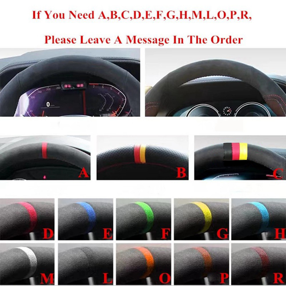 DIY KIA K5 DL3 2020-2021 için  - Car Steering Wheel Cover Anti Slip Breathable incelemesi ve fiyatı