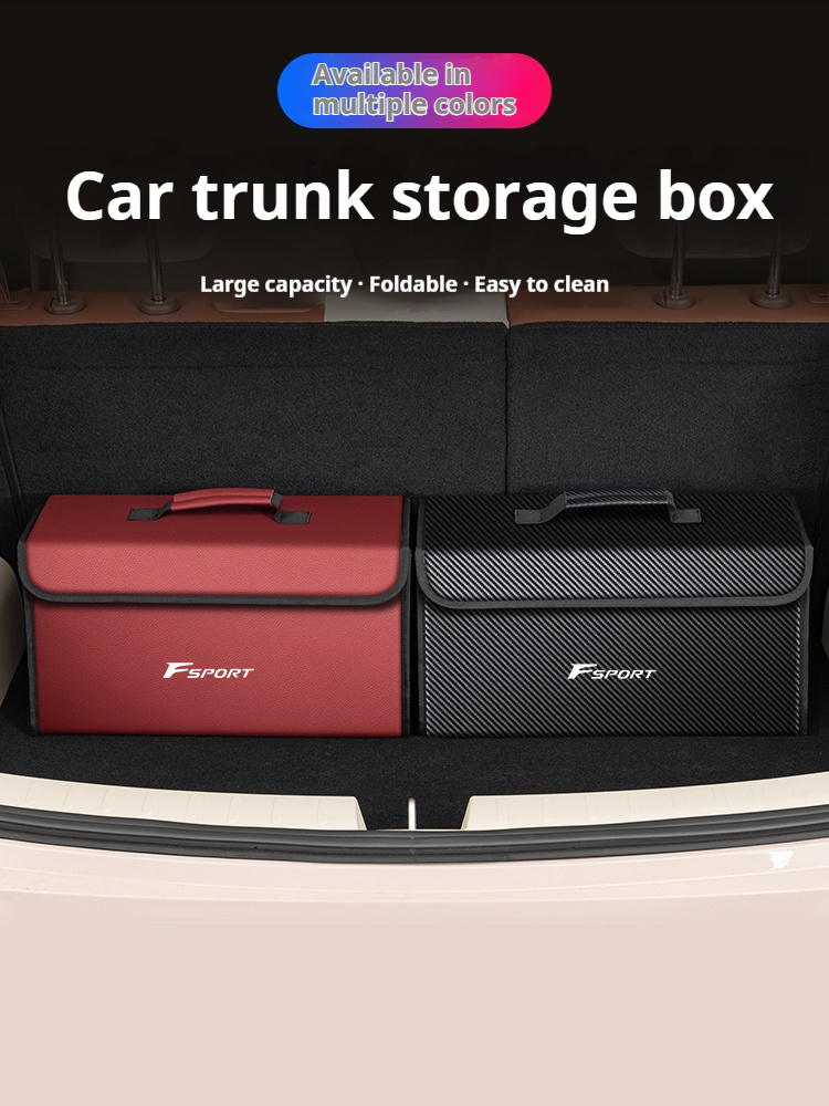 Lexus F Sport ES RX LS500h GS3 - Car Trunk Organizer Foldable Storage Box incelemesi ve fiyatı