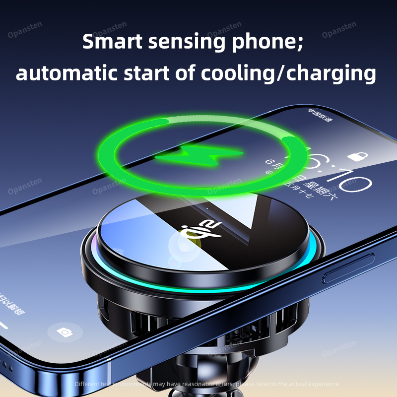 QI2 Buz Soğutma Temperli Cam R - Wireless Car Charger Mount Fast Charging incelemesi ve fiyatı