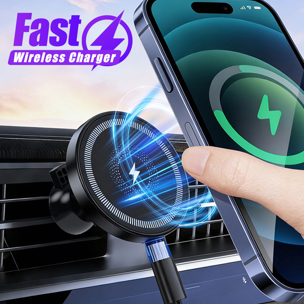 Manyetik Kablosuz Araç Şarj Ci - Magnetic Phone Holder For Car Vent incelemesi ve fiyatı