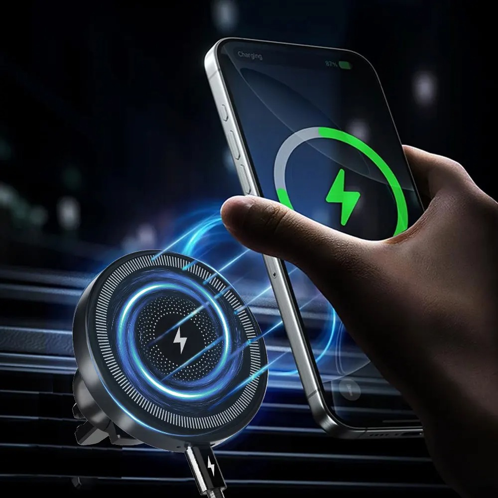 Manyetik Kablosuz Araç Şarj Ci - Magnetic Phone Holder For Car Vent incelemesi ve fiyatı