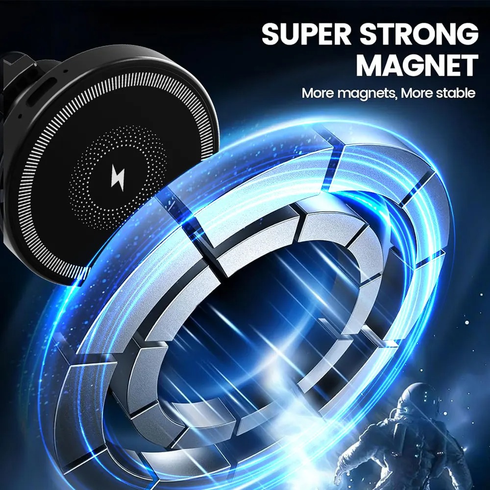 Manyetik Kablosuz Araç Şarj Ci - Magnetic Phone Holder For Car Vent incelemesi ve fiyatı