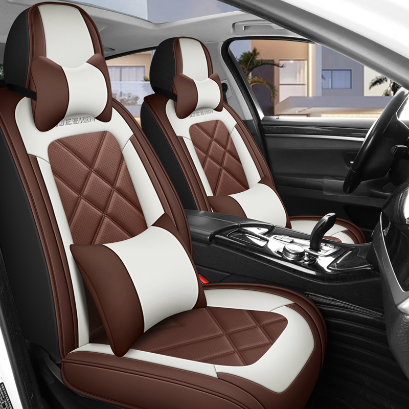 Tam Kapsamlı Evrensel Stil 5 K - Leather Car Seat Covers Full Set Universal incelemesi ve fiyatı