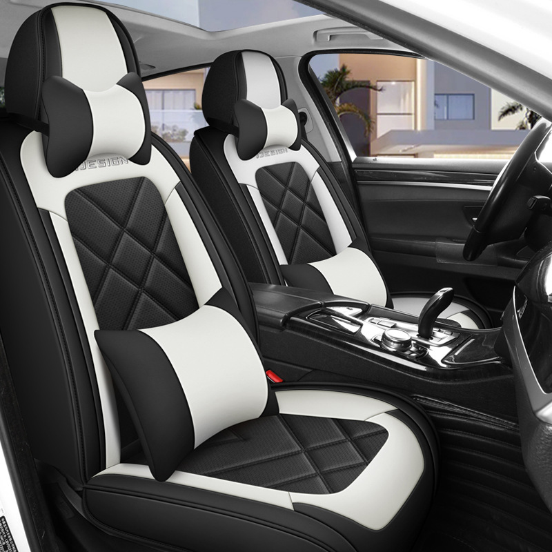 Tam Kapsamlı Evrensel Stil 5 K - Leather Car Seat Covers Full Set Universal incelemesi ve fiyatı
