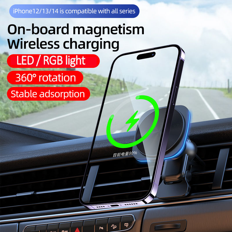 Araç Hızlı Şarj Cihazı Manyeti - Wireless Car Charger Mount Fast Charging incelemesi ve fiyatı