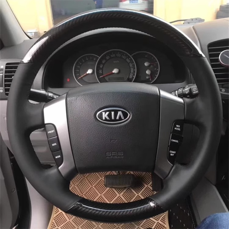 Kia Sorento 2003-2009 için El  - Car Steering Wheel Cover Anti Slip Breathable incelemesi ve fiyatı