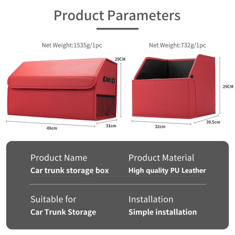 Porsche Cayenne Macan Panamera - Car Trunk Organizer Foldable Storage Box incelemesi ve fiyatı