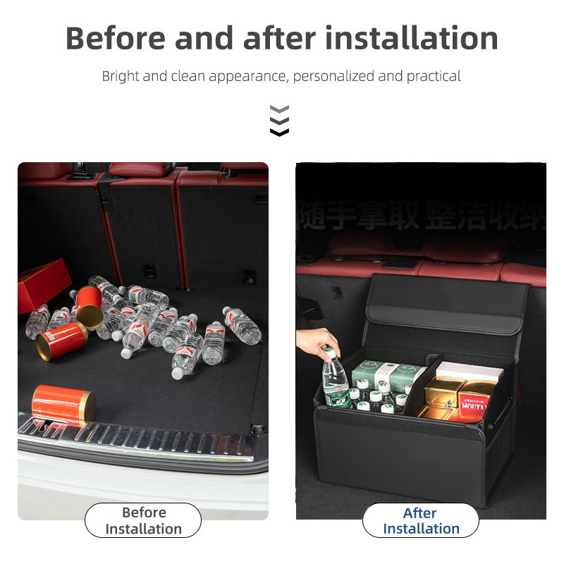 Porsche Cayenne Macan Panamera - Car Trunk Organizer Foldable Storage Box incelemesi ve fiyatı
