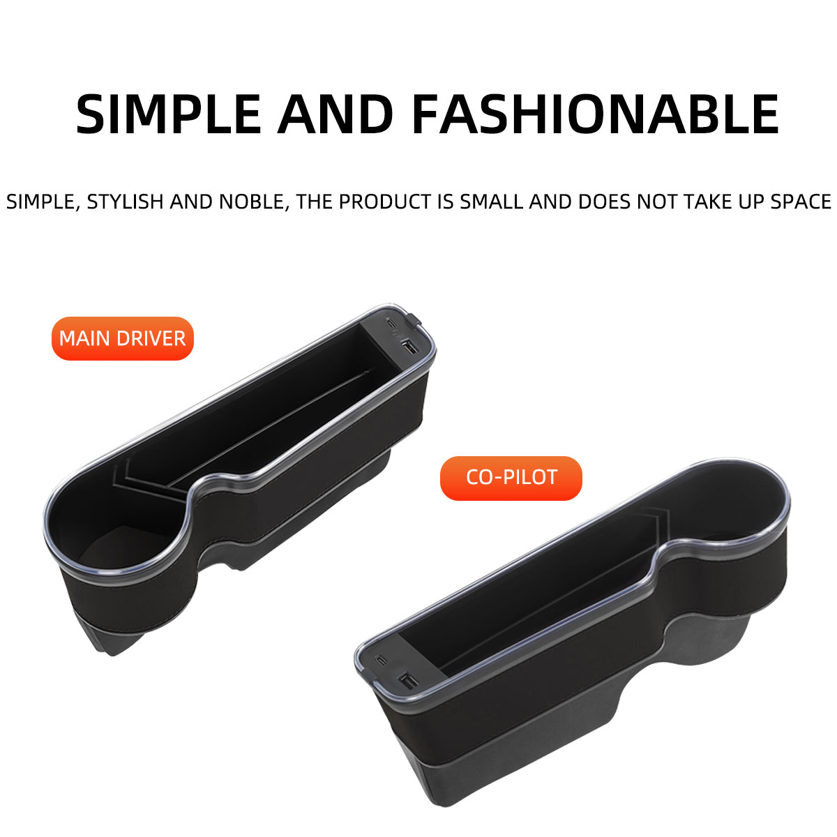 Araba Koltuğu Boşluk Doldurucu - Seat Gap Filler Organizer With Usb Charger incelemesi ve fiyatı