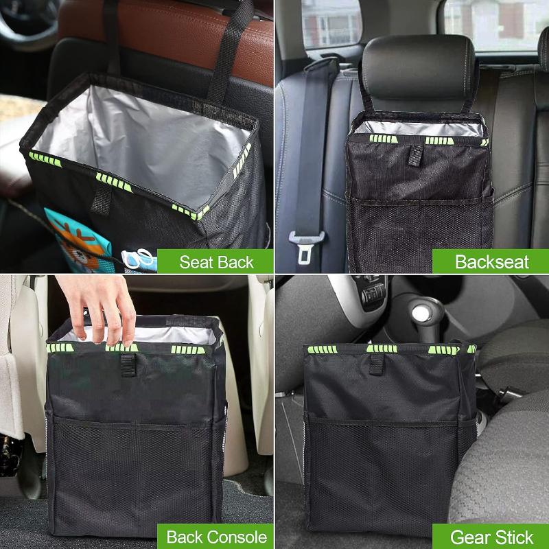 Katlanabilir Araba Çöp Kovası, - Waterproof Car Trash Can With Lid incelemesi ve fiyatı