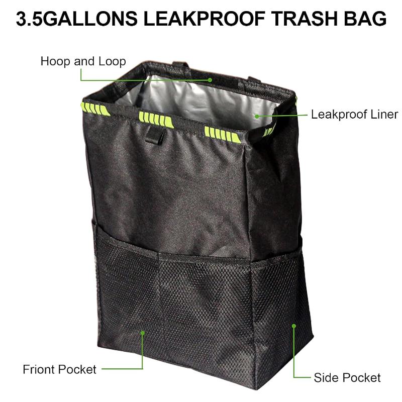 Katlanabilir Araba Çöp Kovası, - Waterproof Car Trash Can With Lid incelemesi ve fiyatı