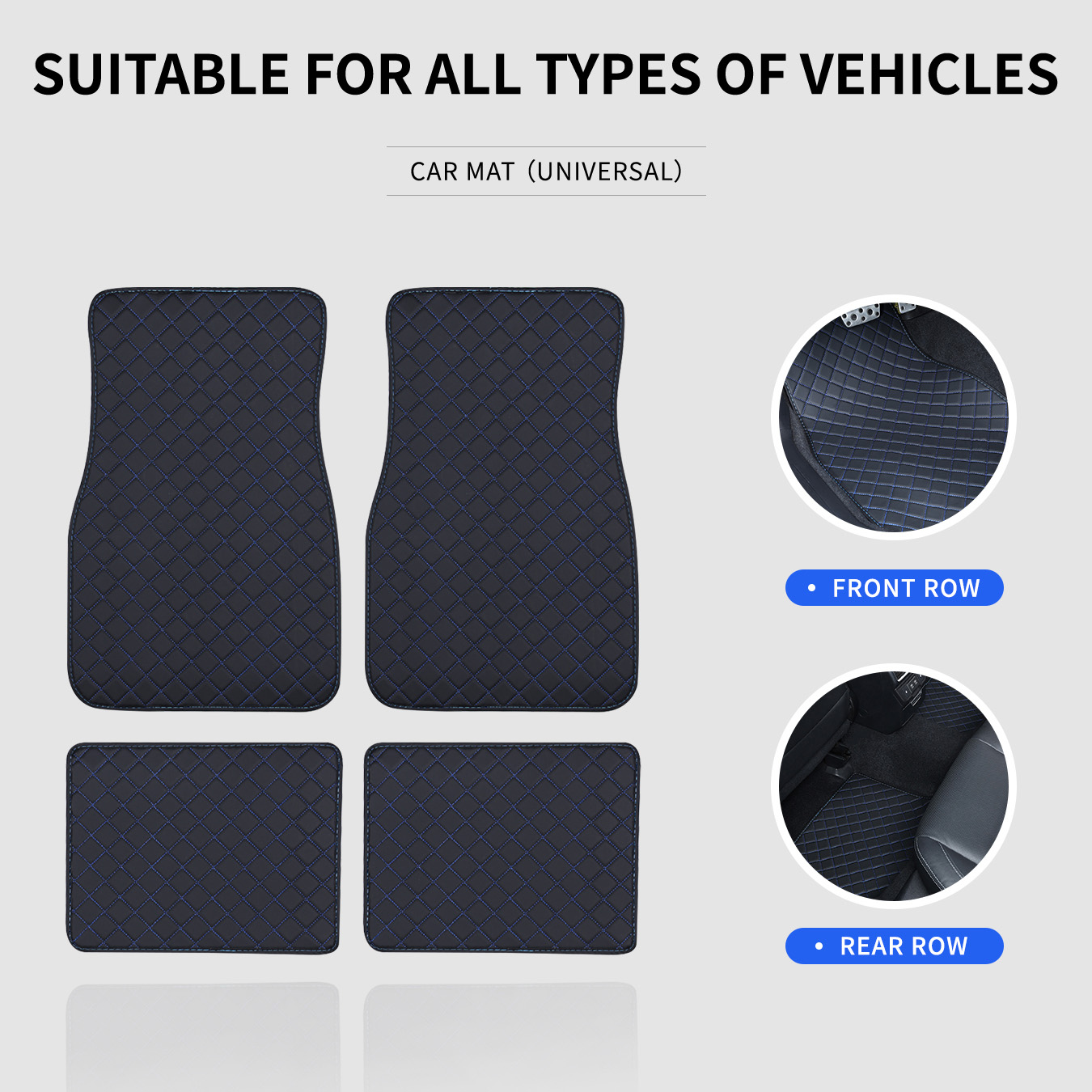 Tam Set Otomobil Paspasları, E - Car Floor Mats Universal Waterproof Leather incelemesi ve fiyatı