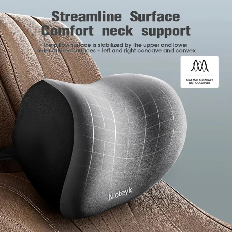 Araba Boyun Yastığı Hafızalı K - Memory Foam Car Neck Pillow Lumbar Support incelemesi ve fiyatı