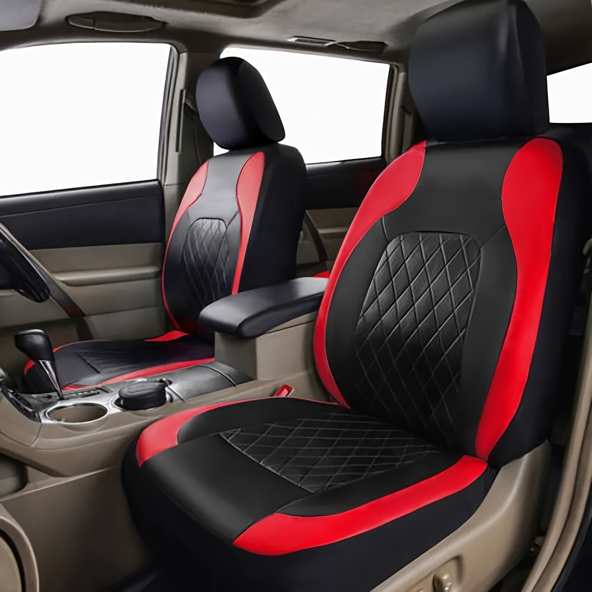 Yeni Araba Koltuk Kılıfları Ka - Leather Car Seat Covers Full Set Universal incelemesi ve fiyatı