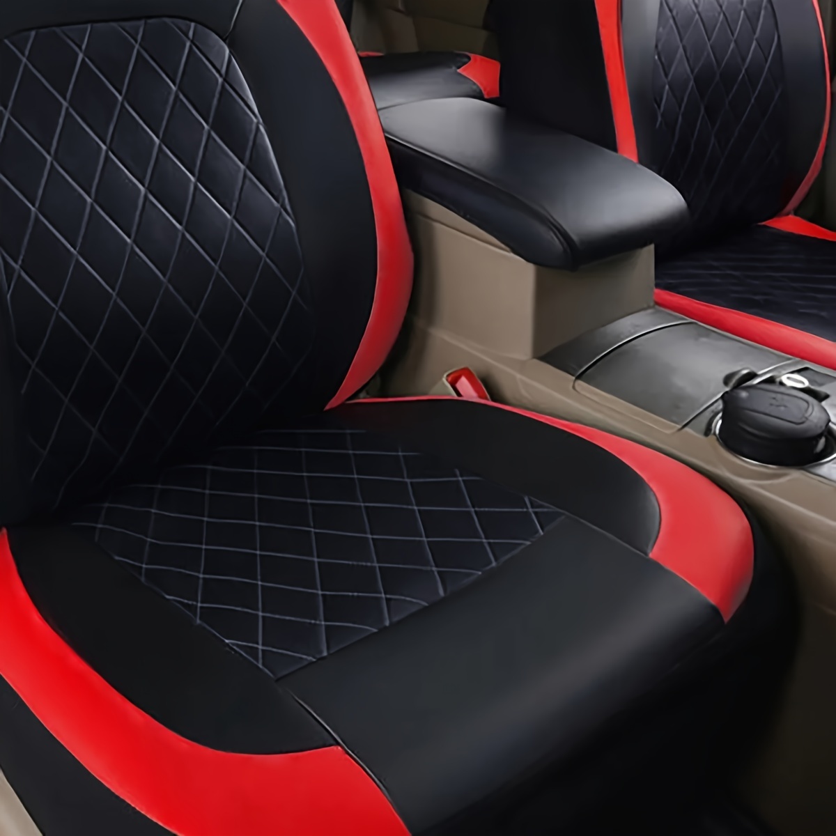 Yeni Araba Koltuk Kılıfları Ka - Leather Car Seat Covers Full Set Universal incelemesi ve fiyatı
