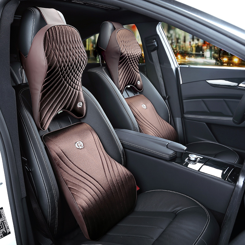 Bellek köpük araba yastığı tak - Memory Foam Car Neck Pillow Lumbar Support incelemesi ve fiyatı