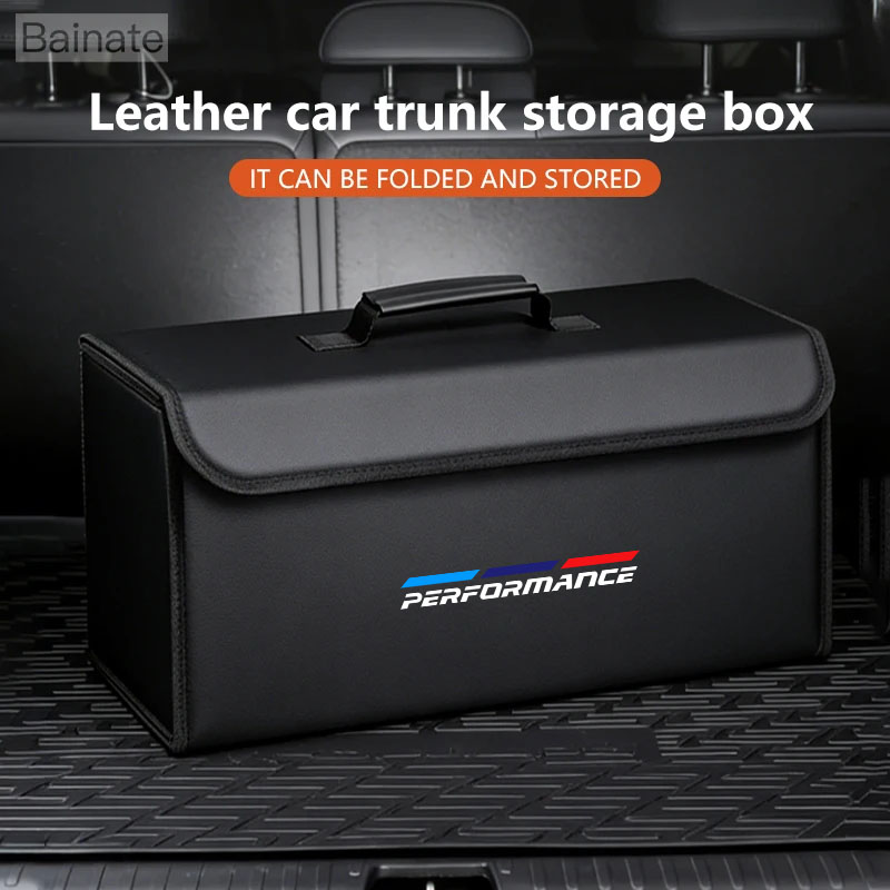 Araba Deri Bagaj Düzenleyici K - Car Trunk Organizer Foldable Storage Box incelemesi ve fiyatı