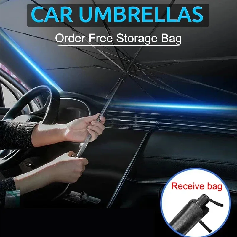 Katlanabilir Araba Ön Camı Gün - Car Sunshade Windshield Umbrella Foldable incelemesi ve fiyatı