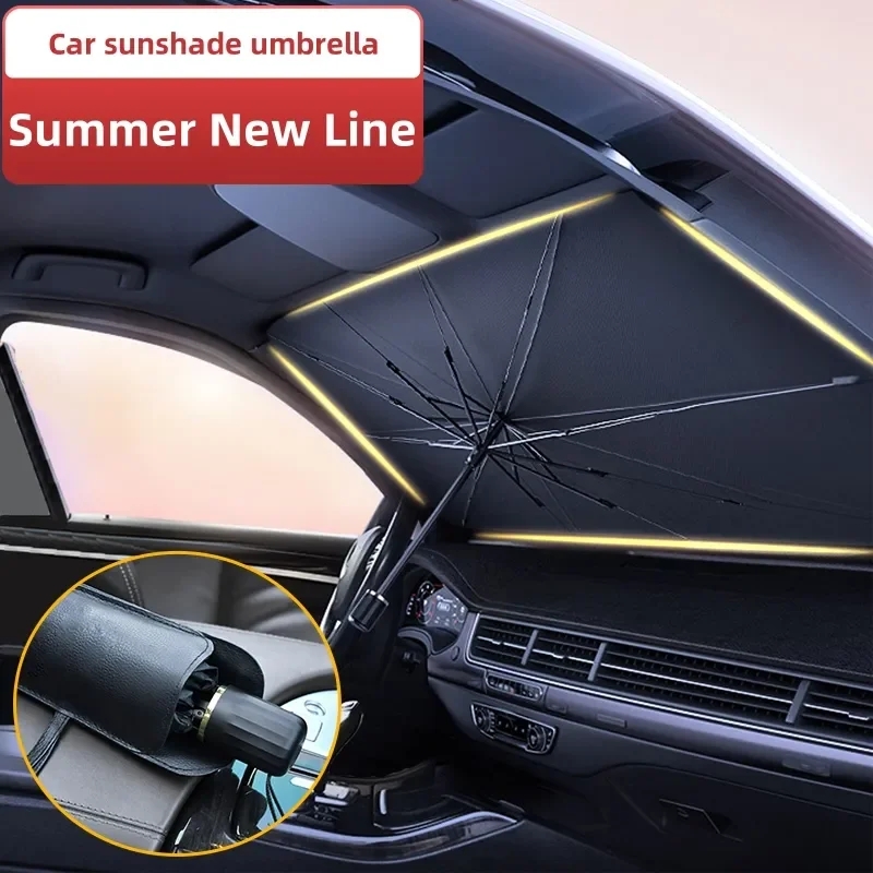 Araba güneşliği cam şemsiye ön - Car Sunshade Windshield Umbrella Foldable incelemesi ve fiyatı
