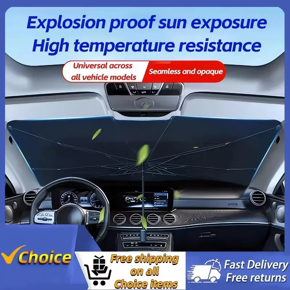 Araba Güneşliği Ön Cam Şemsiye - Car Sunshade Windshield Umbrella Foldable incelemesi ve fiyatı