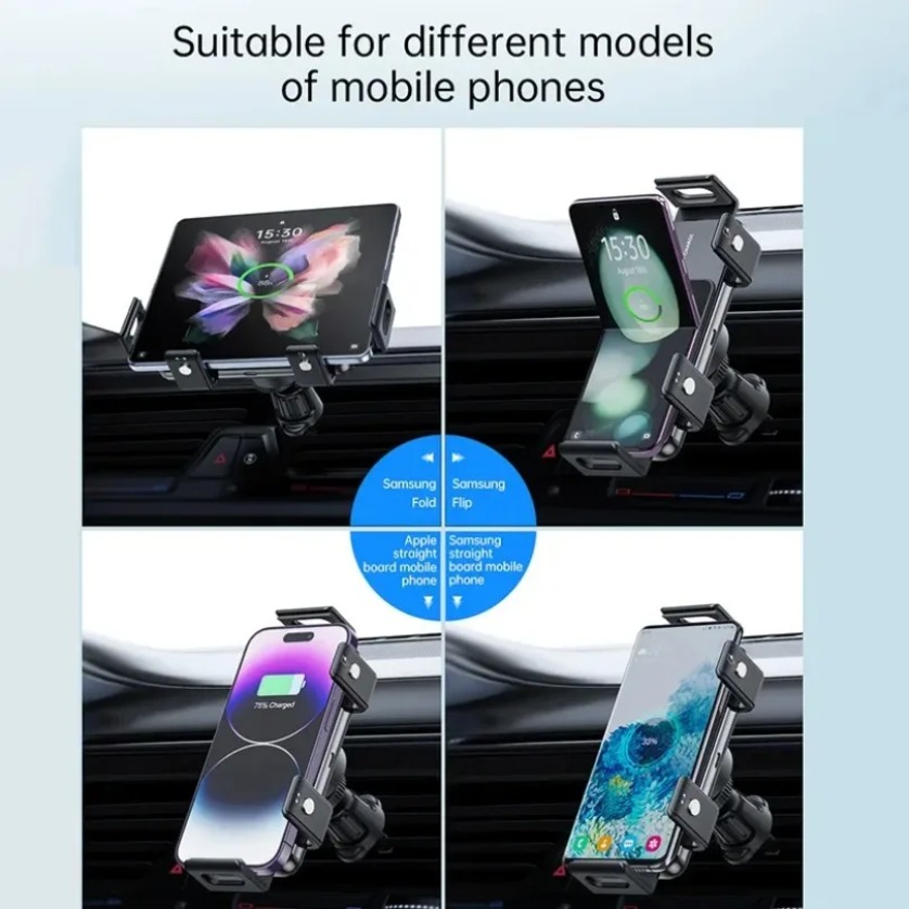 Samsung Galaxy Z Fold 7 6 Z Fl - Wireless Car Charger Mount Fast Charging incelemesi ve fiyatı