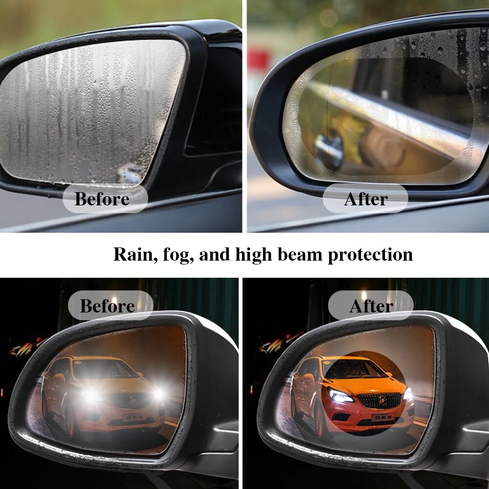 2 adet Evrensel, Buğu Önleyici - Anti Glare Car Rearview Mirror Film incelemesi ve fiyatı