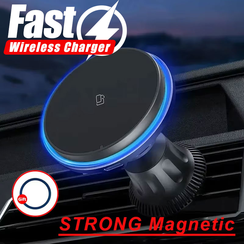 LED/RGB Manyetik Araç Kablosuz - Wireless Car Charger Mount Fast Charging incelemesi ve fiyatı
