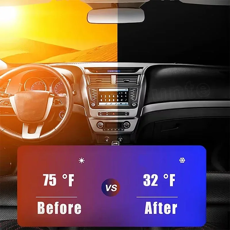 Araba ön camı güneşlik örtüsü  - Car Sunshade Windshield Umbrella Foldable incelemesi ve fiyatı
