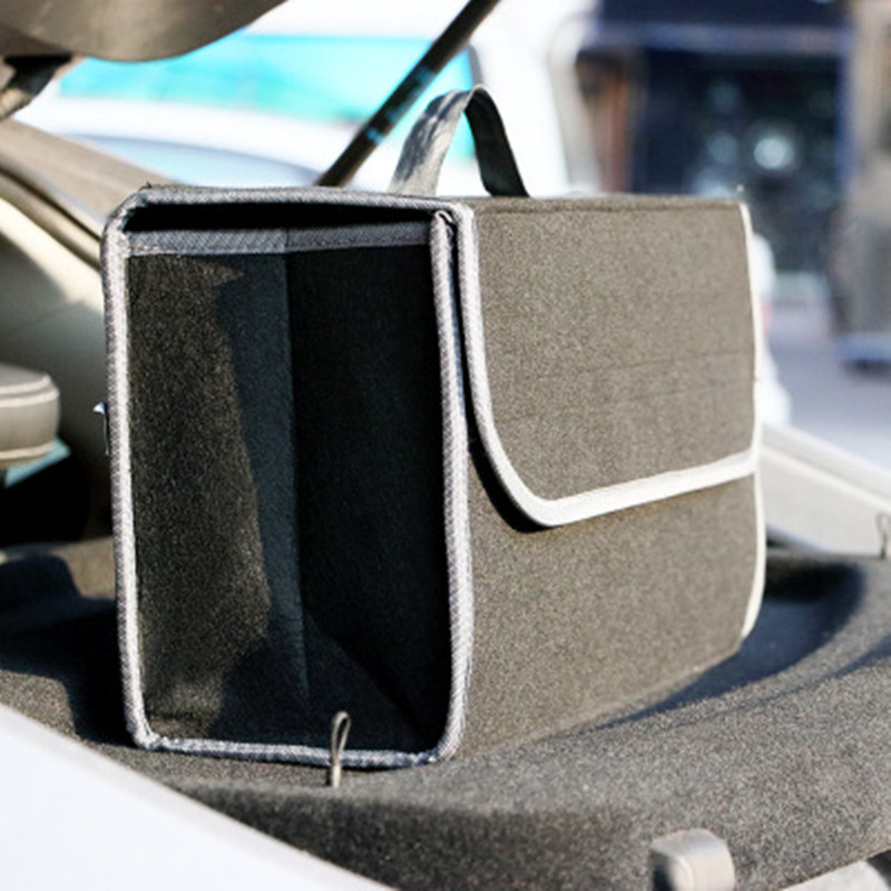 Yanmaz araba yün yumuşak keçe  - Car Trunk Organizer Foldable Storage Box incelemesi ve fiyatı