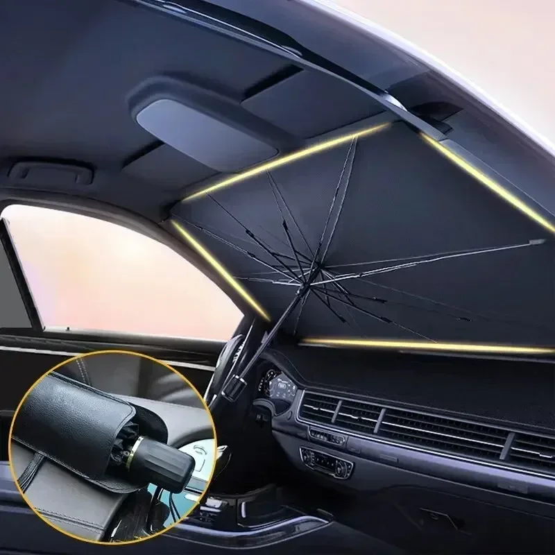 Araba ön camı güneşlik şemsiye - Car Sunshade Windshield Umbrella Foldable incelemesi ve fiyatı