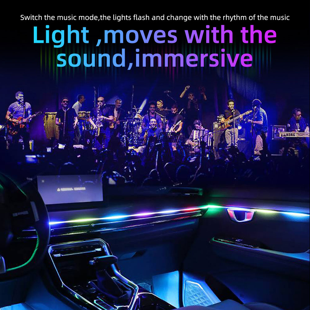1/2in1 110cm 140cm Akrilik İç  - Led Ambient Interior Car Lights App Control incelemesi ve fiyatı