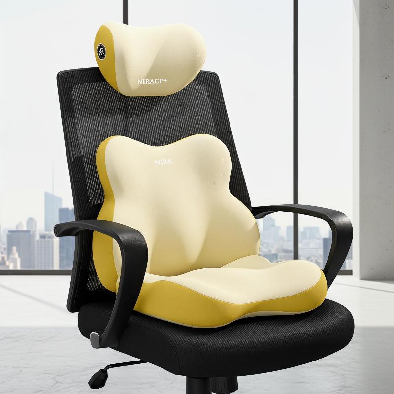 Araba Koltuğu Bel Desteği ve B - Memory Foam Car Neck Pillow Lumbar Support incelemesi ve fiyatı