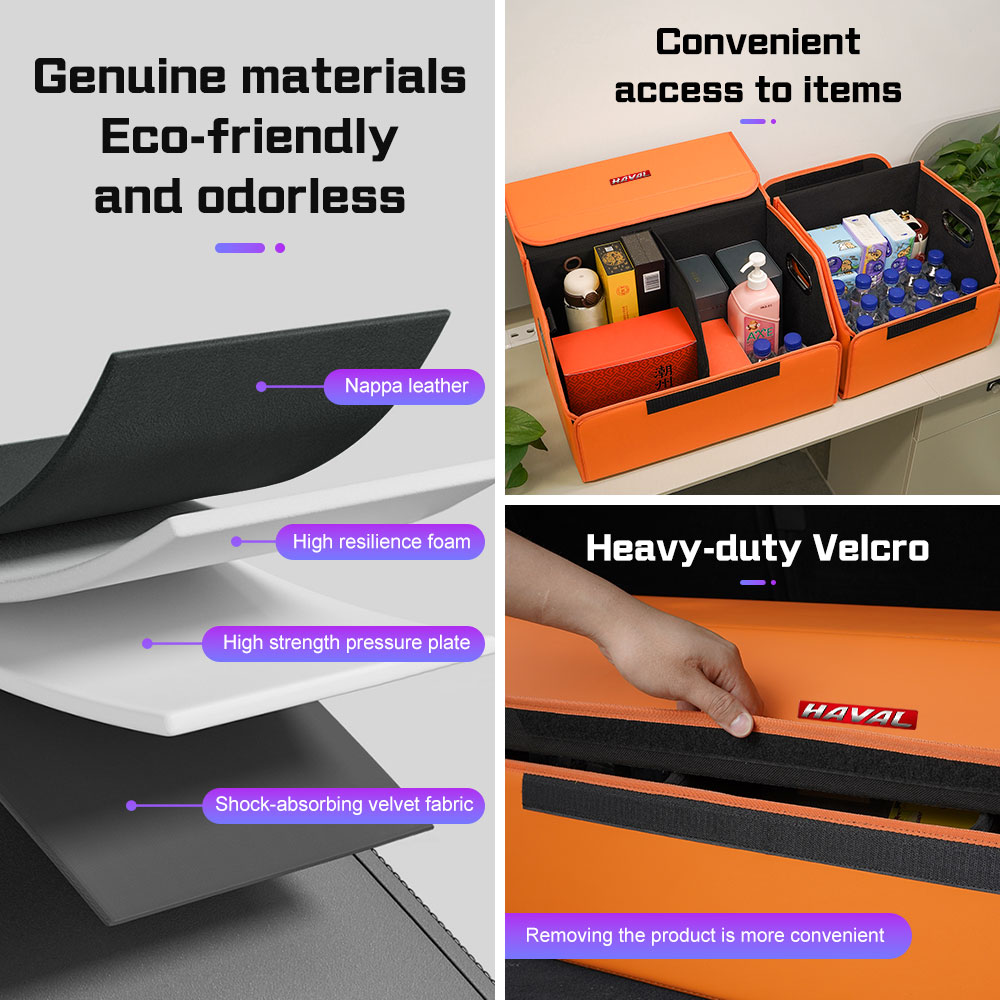 BYD Denza B5 B8 EV D9 DM-i N7  - Car Trunk Organizer Foldable Storage Box incelemesi ve fiyatı