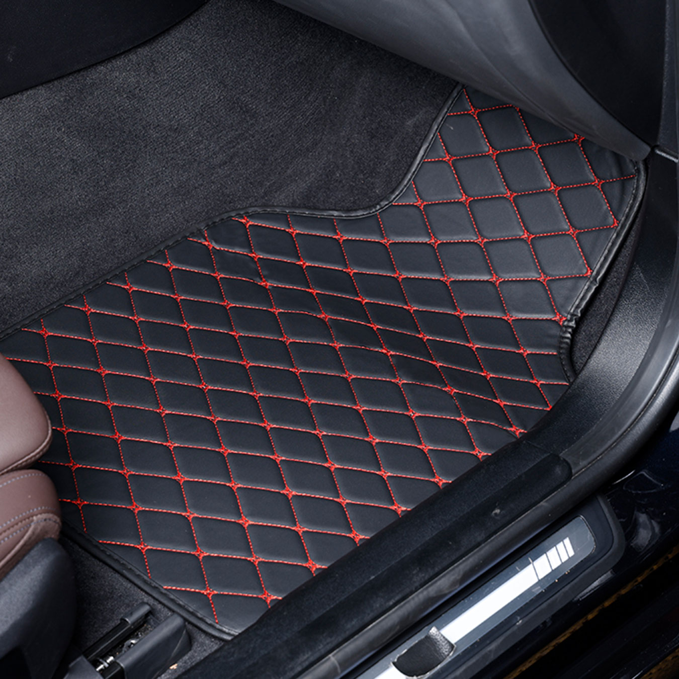 Tam Set Otomobil Paspasları, E - Car Floor Mats Universal Waterproof Leather incelemesi ve fiyatı