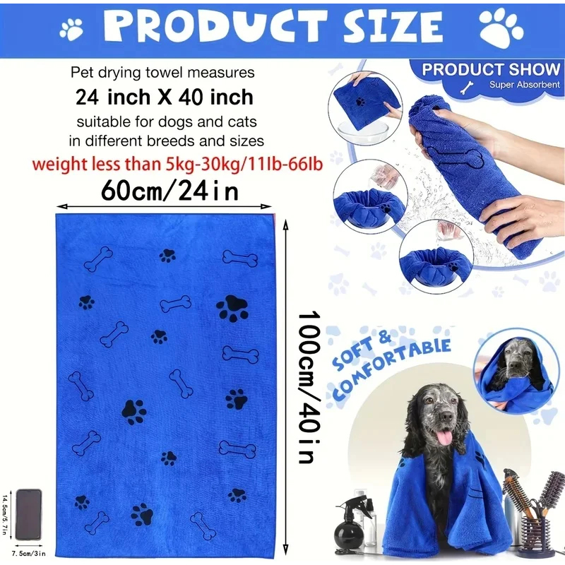 1/2 adet Mikrofiber Evcil Hayv - Microfiber Car Drying Towel Super Absorbent incelemesi ve fiyatı